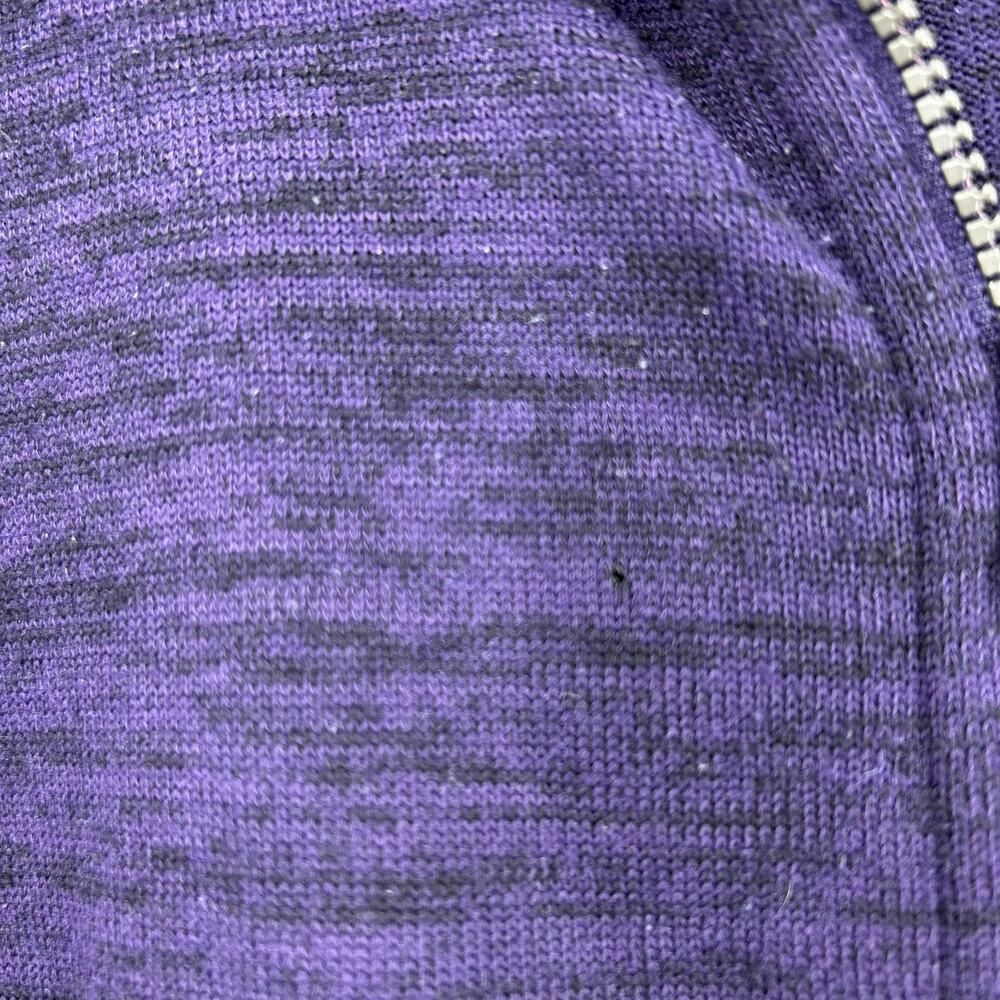 Athleta Full Zip Drawstring Hooded Sweatshirt Women's Size XXS Purple - Picture 4 of 8